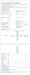 Réfrigérateur congélateur en haut Réfrigérateur congélateur - 86 L (61/25L) - Portes réversibles, Congélateur 4 étoiles, Machine à glaçons, Garantie compresseur 12 ans, Classe E
