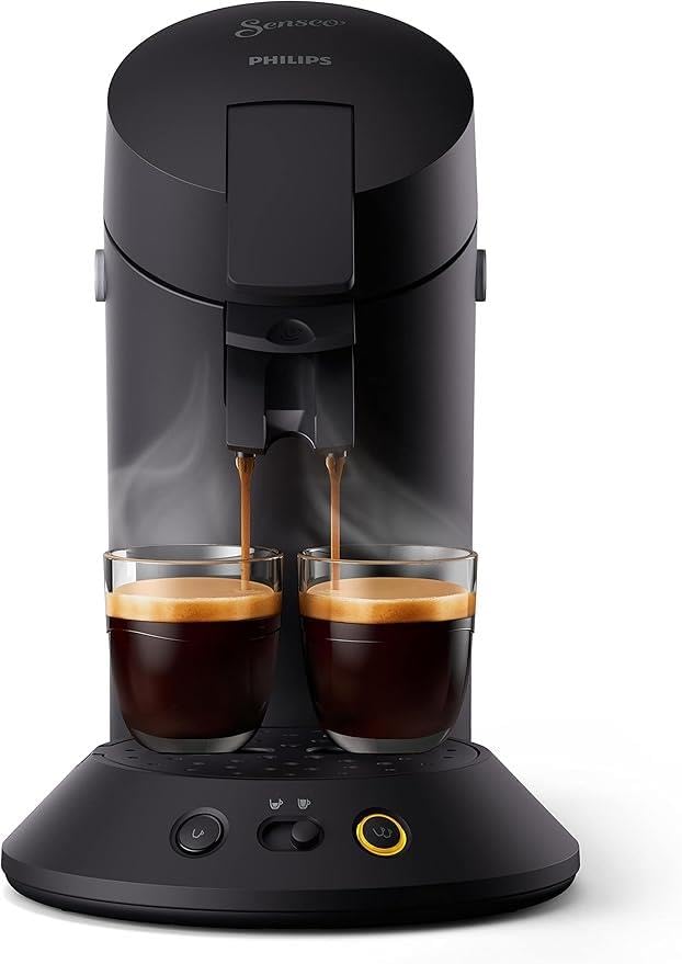 SENSEO Original Plus Machine à café à dosettes Noir intense (CSA210/61)