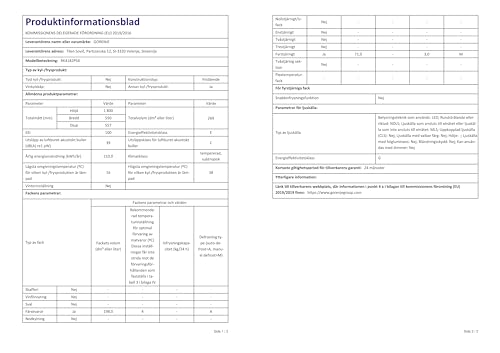 RK4182PS4 réfrigérateur-congélateur Autoportante 269 L E Argent