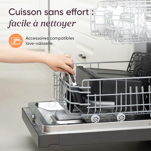 Air Fryer 10L Twinfry, Friteuse sans Huile Double Résistance, Airfryer à Dual Zone Avec Séparateur Amovible