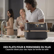 Foodi FlexDrawer Air Fryer, Dual Zone Avec Séparateur Amovible, Grand Tiroir de 10.4 L, AF500EUCP