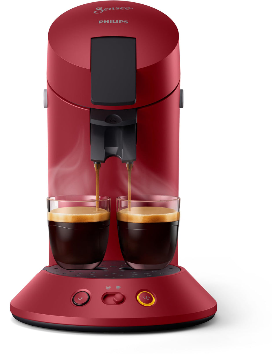 SENSEO Original Plus Machine à Café à Dosettes Plastique Recyclé (CSA210/91)