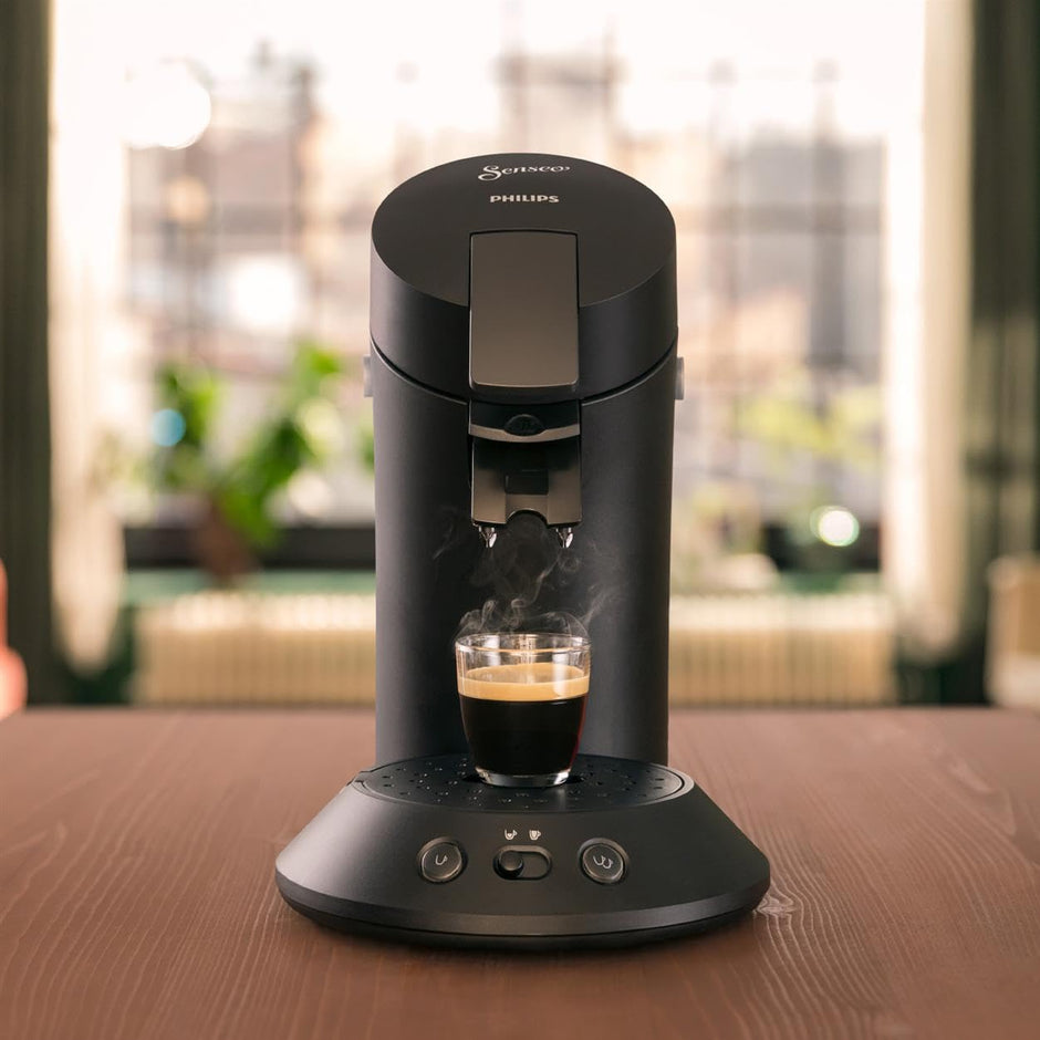 SENSEO Original Plus Machine à café à dosettes Noir intense (CSA210/61)