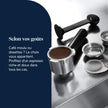 Dedica Style EC685.M, Machine à Expresso avec Buse à Mousse de Lait Professionnelle, Seulement 15 cm de Large, Réservoir de 1 L, Boîtier en Métal, Compatible avec les Dosettes E.S.E, Métal