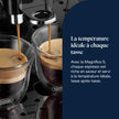 Magnifica S - Perfetto Machine à Café Automatique avec Mousseur à Lait Manuel, Noir (ECAM22.110.B)