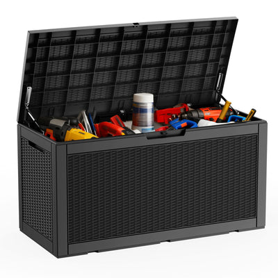 230 Gallon Outdoor Deck Storage Box, Waterproof