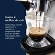 Dedica Style EC685.M, Machine à Expresso avec Buse à Mousse de Lait Professionnelle, Seulement 15 cm de Large, Réservoir de 1 L, Boîtier en Métal, Compatible avec les Dosettes E.S.E, Métal