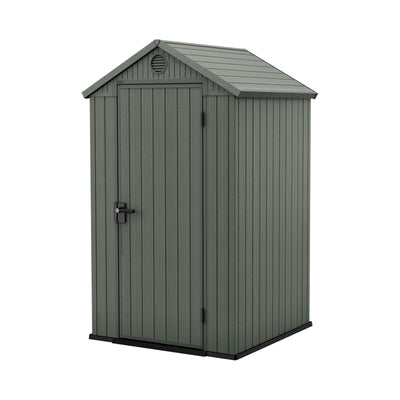 6 x 4 ft Outdoor Garden Storage Shed with Single Door