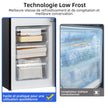 CBM159LEBD Réfrigérateur congélateur bas157 litres (109 + 48) Low Frost, Faible bruit, Refroidissement rapide, Faible emcombrement
