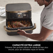 Foodi FlexDrawer Air Fryer, Dual Zone Avec Séparateur Amovible, Grand Tiroir de 10.4 L, AF500EUCP