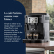 Magnifica S - Perfetto Machine à Café Automatique avec Mousseur à Lait Manuel, Noir (ECAM22.110.B)