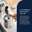 Dedica Style EC685.M, Machine à Expresso avec Buse à Mousse de Lait Professionnelle, Seulement 15 cm de Large, Réservoir de 1 L, Boîtier en Métal, Compatible avec les Dosettes E.S.E, Métal