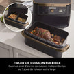 Foodi FlexDrawer Air Fryer, Dual Zone Avec Séparateur Amovible, Grand Tiroir de 10.4 L, AF500EUCP