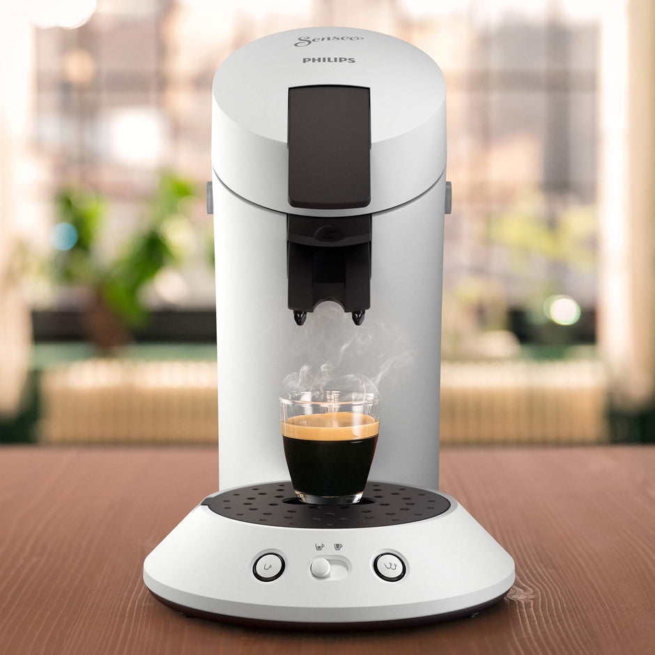 Senseo Original Plus Machine à Dosettes, Blanche CSA210/11