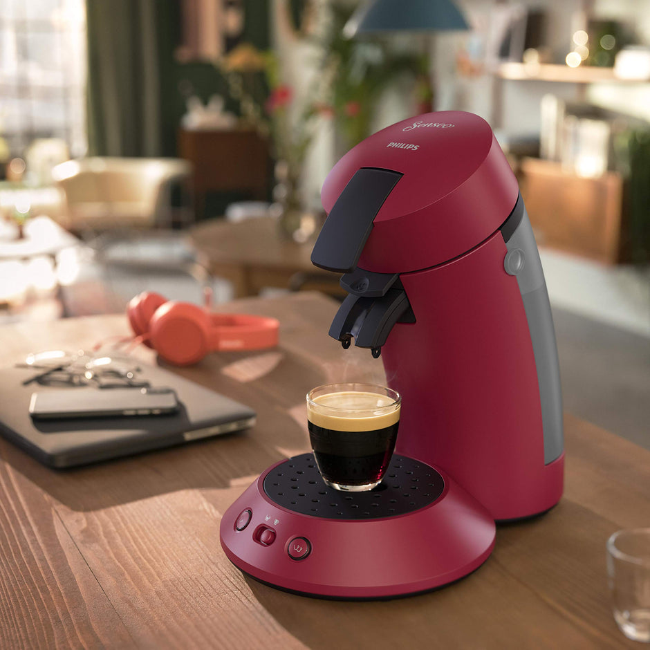 SENSEO Original Plus Machine à Café à Dosettes Plastique Recyclé (CSA210/91)