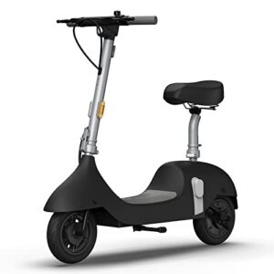 OKAI EA10 Electric Scooter with Seat, Up to 25 Miles Range & 15.5MPH