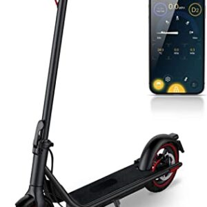 Electric Scooter 450W Powerful Motor,19mph Speed and 8.5” Honeycomb Solid Tires