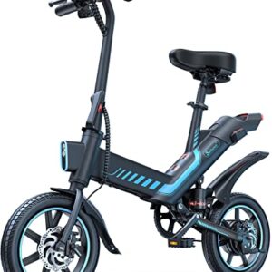 Sailnovo Electric Bicycle with 18.5mph for Adults Teens E Bike with Pedals