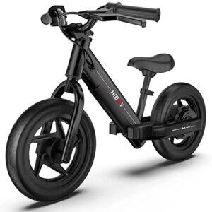 Hiboy BK1 Electric Bike for Kids Ages 3-5 Years Old, 24V 100W Electric Balance Bike with 12 inch Inflatable Tire