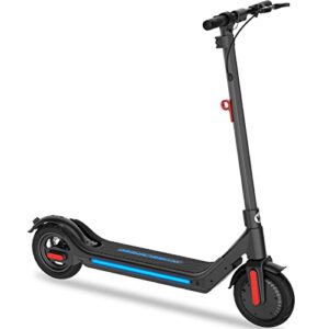 Wheelspeed Electric Scooter, 20-25 Miles & 15 MPH(Pro Ver. 35-40 Miles & 19 MPH)