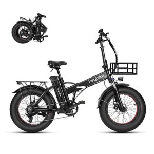 Heybike Mars Electric Bike Foldable 20" x 4.0 Fat Tire Electric Bicycle with 500W Motor