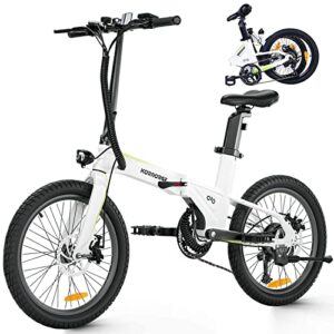 KORNORGE Electric Bike A9, 20" Ultra Light Foldable Electric Bike