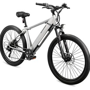 Schwinn Marshall Electric Hybrid Bike for Adults, Large/X-Large Step-Over Aluminum Frame