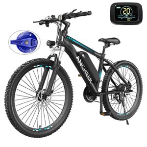 ANCHEER 500W Electric Bike 26'' Gladiator Electric Mountain Bike
