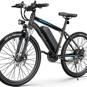 Wooken Electric Bike, Electric Bike for Adults 27.5'' E-Bikes with 500W Motor