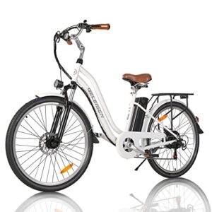 GELEISEN Electric Bikes for Adults, 500W Electric City Cruiser 28Mph