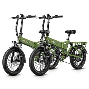 Jasion EB7 2.0 Electric Bike for Adults 2PCS, 500W Motor 20MPH Max Speed