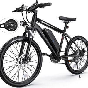 TotGuard Electric Bike for Adults, 26" Ebike 350W Electric Bicycles, 19.8MPH Mountain Bike