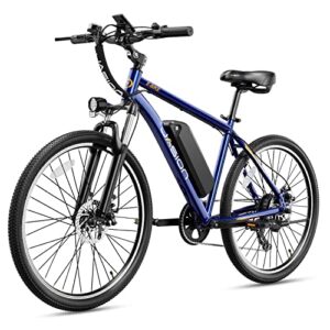 Jasion EB5 Electric Bike for Adults with 360Wh Removable Battery, 40Miles 20MPH