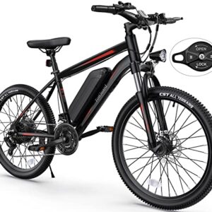 TotGuard Electric Bike, Electric Bike for Adults 26'' Ebike with 350W Motor