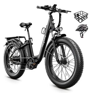 Heybike Explore Electric Bike for Adults 48V 20AH Removable Massive Battery