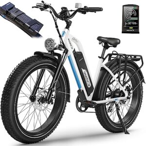 MULTIJOY Electric Bike for Adults,Upgraded 48V 20Ah Removable Battery