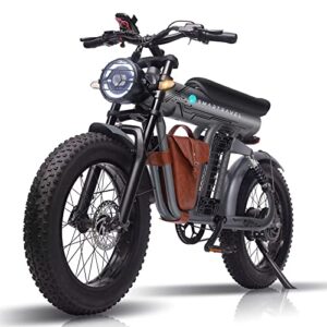SMARTRAVEL Electric Bike 32MPH E Bikes for Adults Electric with 1200W 48V/20Ah Removable Battery