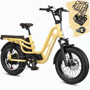 Fucare Libra 750W Electric Bike for Adults 32MPH 48V 20Ah LG Lithium Battery EBike with Full Suspension