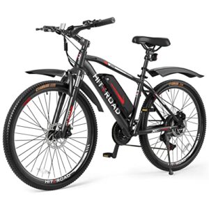 HITTROAD Electric Bike, 350W Bafang Motor 10.4AH, 3 Hours Fast Charge with Removable Battery