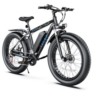 Vivi Electric Bike 26" x 4.0 Fat Tire Electric Bicycle