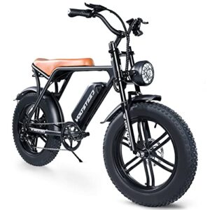 UDON VOLTSTEED Electric Mountain Dirt Bike for Adults with 20" x4.0 Fat Tire