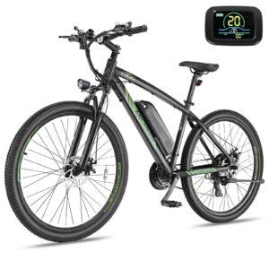 ANCHEER 500W Electric Bike 27.5'' Adults Electric Commuter Bike/Electric Mountain Bike